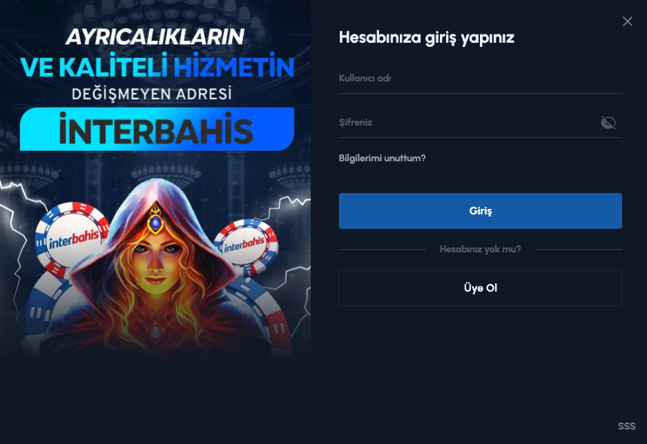İnterbahis Giriş